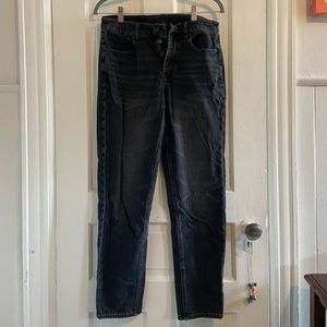 American Eagle Black Mom Jeans